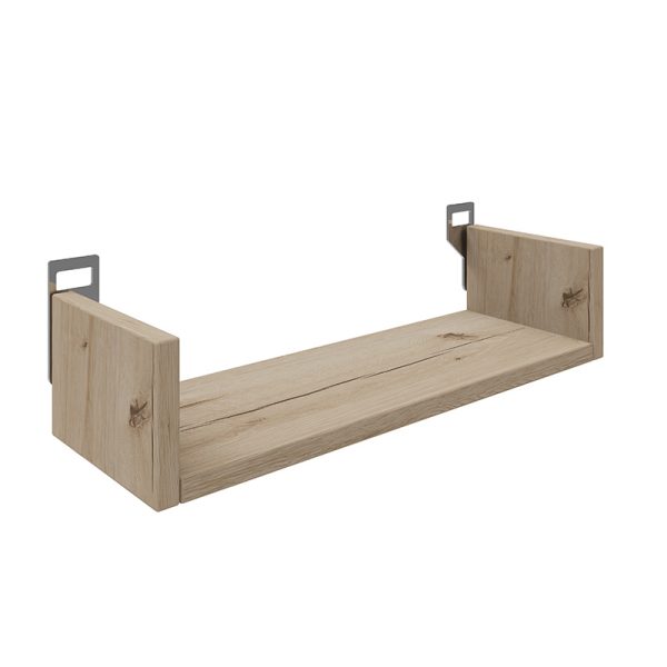 361 000082 Wall shelf Derva pakoworld in oak color 45x15x10cmIndoor furniture > Wall shelves
