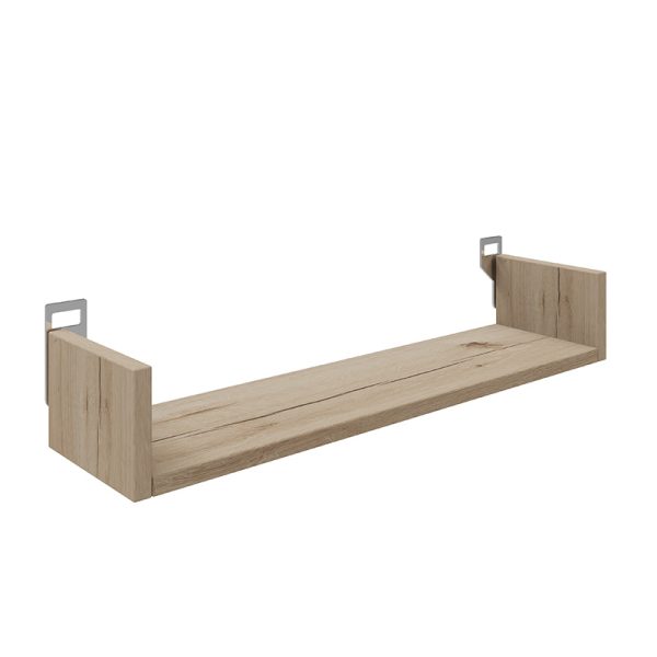 361 000083 Wall shelf Derva pakoworld in oak color 60x15x10cmIndoor furniture > Wall shelves