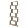 361 000091 Floor-standing shelf Pratel pakoworld in dark walnut 25x27x95cmIndoor furniture > Bookshelves