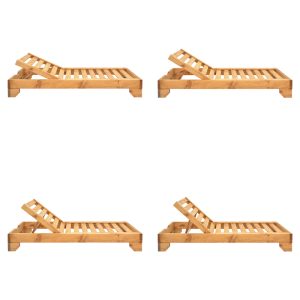 363 000013 3 Sunlounger Zalka pakoworld L1 in natural color 66x197x28cmOutdoor furniture > Sunbeds