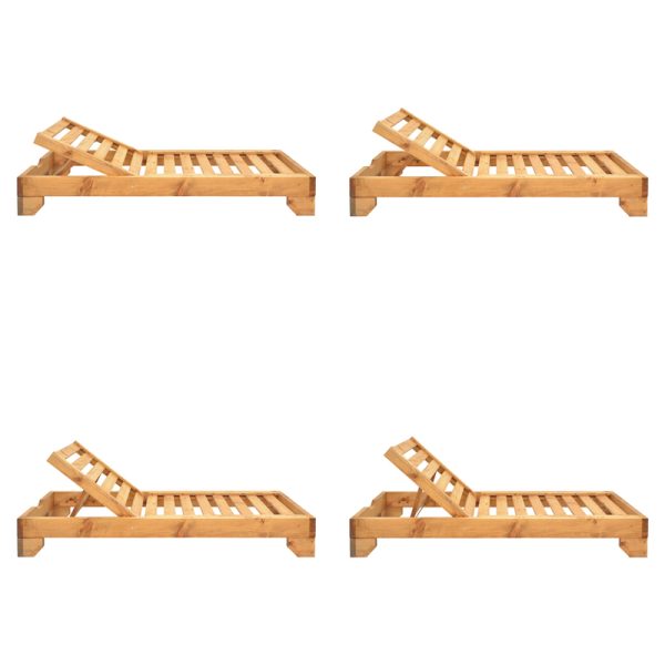 363 000013 3 Sunlounger Zalka pakoworld L1 in natural color 66x197x28cmOutdoor furniture > Sunbeds