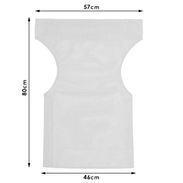 022 000007 2 Perforated cloth Nexus pakoworld professional for director's armchair cypress 45/57x1x78.5cmOutdoor furniture > Cloth director