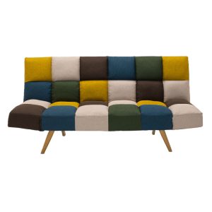 024 000011 3 Sofa-bed 3-seater Freddo pakoworld colorful fabric 182x81x84cmIndoor furniture > Sofas