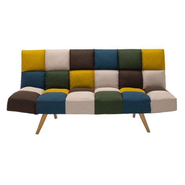 024 000011 3 Sofa-bed 3-seater Freddo pakoworld colorful fabric 182x81x84cmIndoor furniture > Sofas
