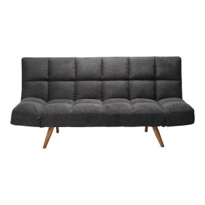 024 000048 3 Sofa - bed 3-seater Freddo pakoworld fabric anthracite 181x81x86cmIndoor furniture > Sofas-bed