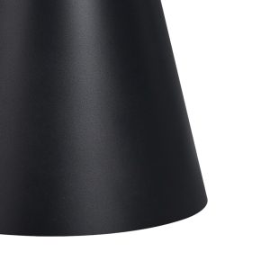 029 000268 2 Fabrin Inart side table black marble sintered stone-black metal D50x46cmIndoor furniture > Tables auxiliary