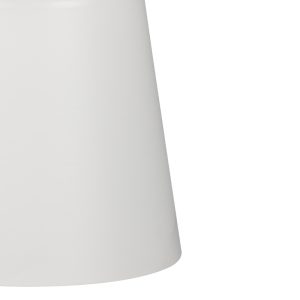 029 000271 2 Side table Ginoze Inart white metal D50x50cmIndoor furniture > Coffee tables