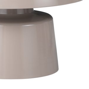 029 000274 2 Coffee table Ginoze Inart cappuccino metal D70x40cmIndoor furniture > Tables auxiliary