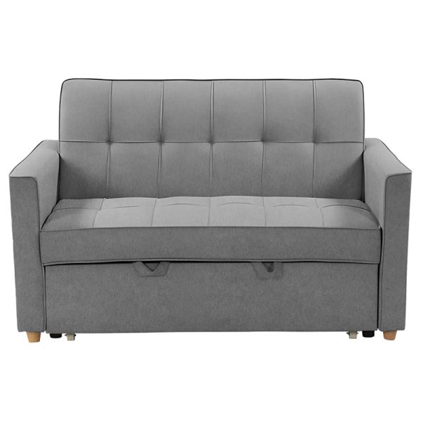 035 000072 2 2 seater sofa-bed Commit pakoworld fabric anthracite 142x93x90 cmIndoor furniture > Sofas