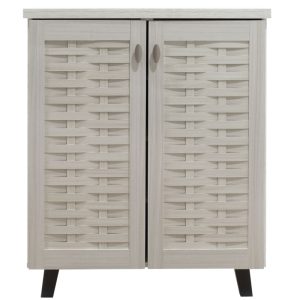 049 000002 4 Shoe cabinet MANTAM pakoworld 12 pairs white-grey 78x40x92 cmIndoor furniture > Shoe storage cabinet & cupboards