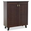 049 000003 Wardrobe Olympus pakoworld with 3 doors and drawers+mirror in wenge colour 120x57x183Indoor furniture > Wardrobes