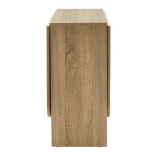 049 000058 4 Dining table Nadine pakoworld polymorphic-extendable color sonoma 160x80x76.5cmIndoor furniture > Dining Tables