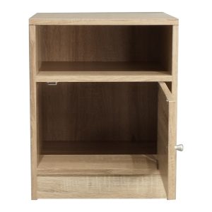 049 000069 3 Bedside Foly pakoworld with one drawer sonoma 40x40x50cmIndoor furniture > Bedside tables