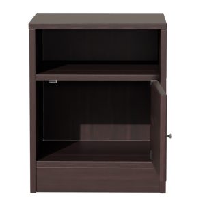 049 000071 3 Bedside Foly pakoworld with one drawer wanut 40x40x50cmIndoor furniture > Bedside tables