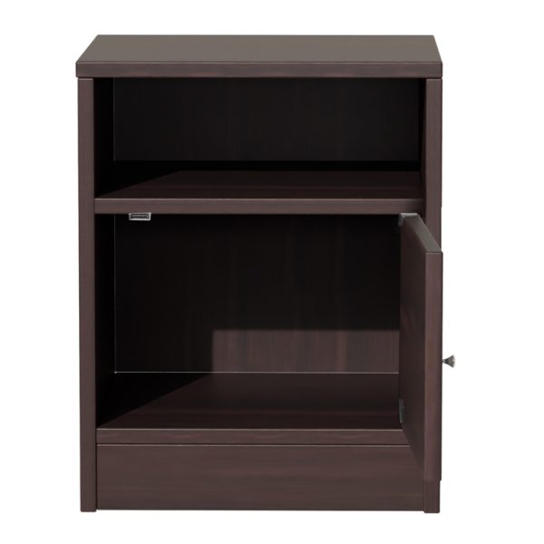 049 000071 3 Bedside Foly pakoworld with one drawer wanut 40x40x50cmIndoor furniture > Bedside tables