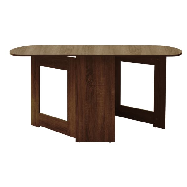 049 000091 2 Dining table Nadine pakoworld polymorphic-extendable wenge 160x80x76.5cmIndoor furniture > Dining Tables