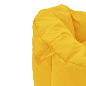 056 000107 4 Kerlon pakoworld waterproof in dark yellow color D80x65cmIndoor furniture > Bean Bags