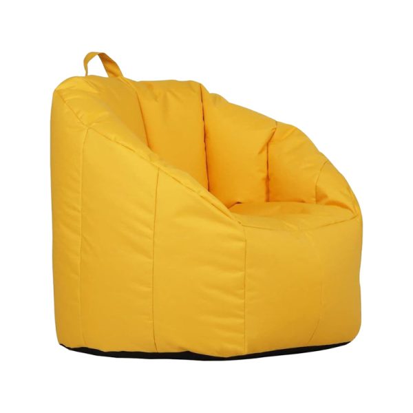 056 000107 Kerlon pakoworld waterproof in dark yellow color D80x65cmIndoor furniture > Bean Bags