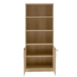 069 000041 2 Bookcase Amazon pakoworld sonoma 80x40x200cmOffice furniture > Bookshelves