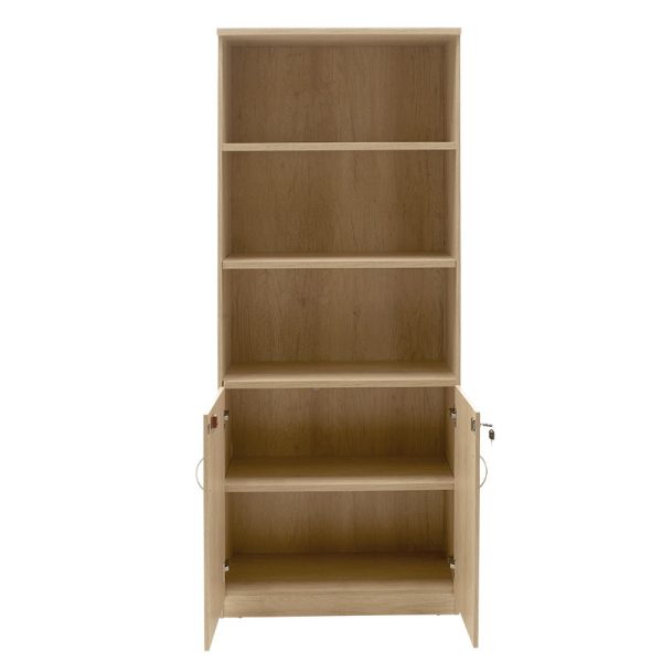 069 000041 2 Bookcase Amazon pakoworld sonoma 80x40x200cmOffice furniture > Bookshelves