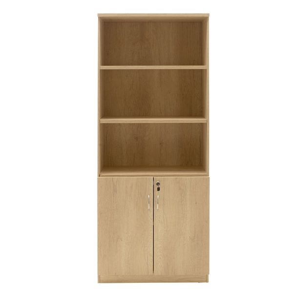 069 000041 3 Bookcase Amazon pakoworld sonoma 80x40x200cmOffice furniture > Bookshelves
