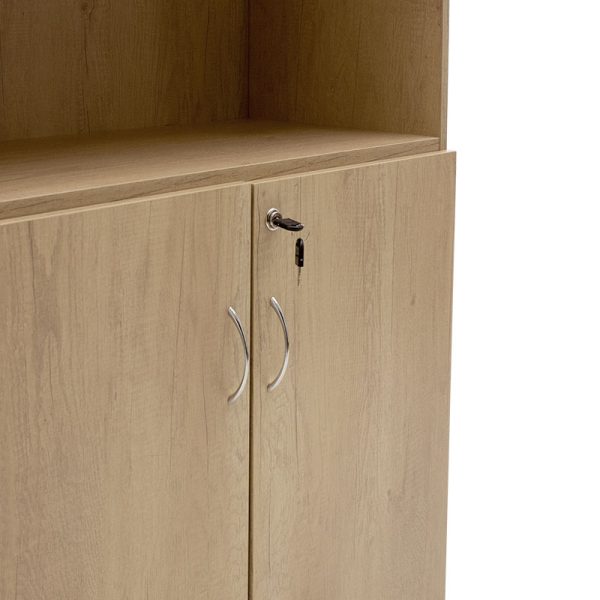 069 000041 4 Bookcase Amazon pakoworld sonoma 80x40x200cmOffice furniture > Bookshelves