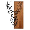 071 001588 Wall decoration Cirsus metal in gold-white-black shade 91x49x4Decoration > Decorations > Wall Decorations
