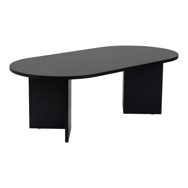 071 001607 Coffee table Tabletod pakoworld in black color 119x60x40cmIndoor furniture > Coffee tables