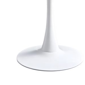 072 000083 2 Table Elijah pakoworld white D60x74cmIndoor furniture > Dining Tables