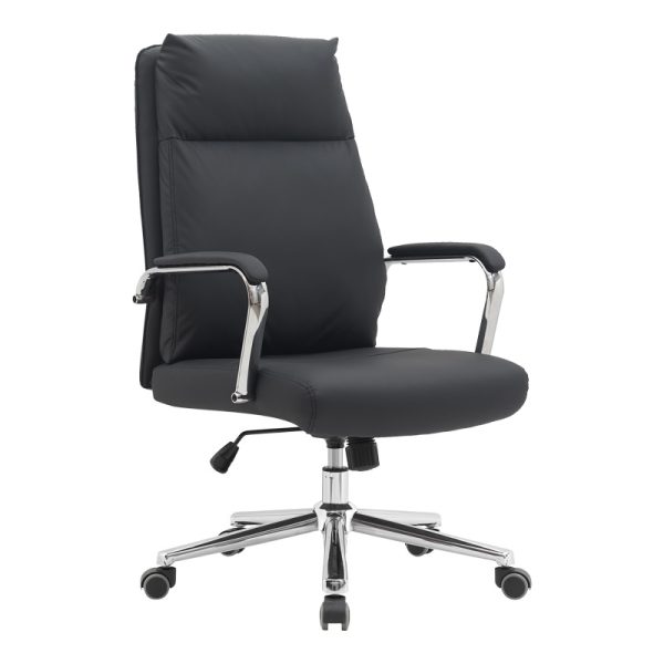 090 000015 Manager office chair Siquel pakoworld pu in black colorOffice furniture > Manager office chairs