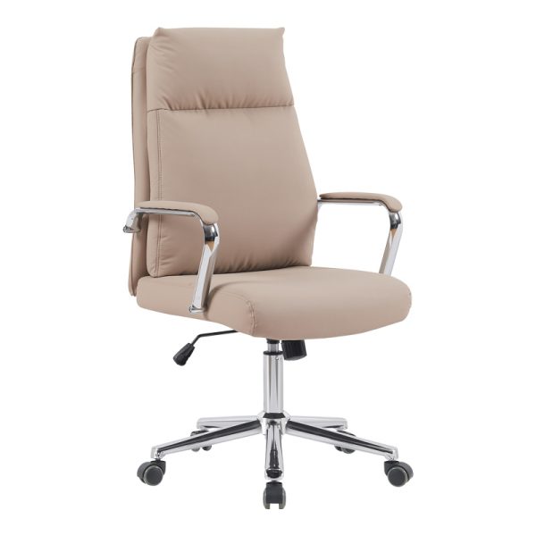 090 000016 Manager office chair Siquel pakoworld pu in cappuccino colorOffice furniture > Manager office chairs