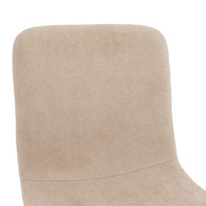 093 000015 4 Gratify pakoworld chair fabric bouclé ecru-leg blackIndoor furniture > Chairs