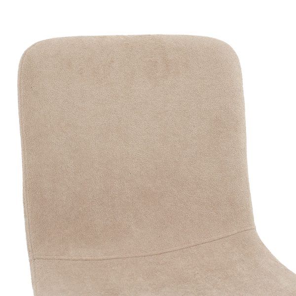 093 000015 4 Gratify pakoworld chair fabric bouclé ecru-leg blackIndoor furniture > Chairs