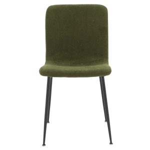 093 000016 3 Gratify pakoworld chair boucle fabric khaki-leg blackIndoor furniture > Chairs