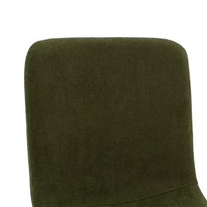 093 000016 4 Gratify pakoworld chair boucle fabric khaki-leg blackIndoor furniture > Chairs