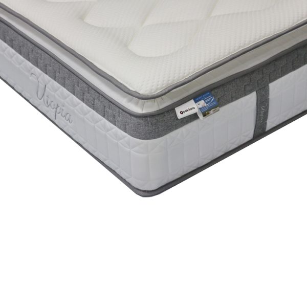 100 000056 2 Mattress Utopia pakoworld pocket spring with topsoil 30-32cm 90x190cmIndoor furniture > Mattresses & Support