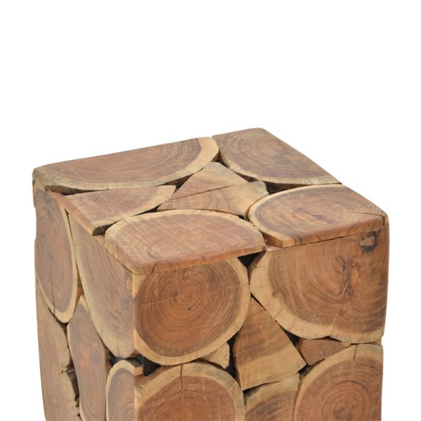 113 000033 2 Stool Jaret pakoworld solid acacia wood natural 36x36x53cmBOHO CHIC > Stools