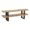 113 000037 Laundry basket Dremia Inart 2 pieces set natural bambooBOHO CHIC > Other Furnishings