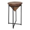 113 000049 Nightstand Johana pakoworld black-whie 45x40x50cmIndoor furniture > Bedside tables