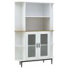 115 000114 Chair Cian II pakoworld PU white-oak legIndoor furniture > Chairs