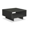 119 000727 Bookcase Oppa pakoworld bookcase dark oak - antracite 61x22x162cmIndoor furniture > Bookshelves