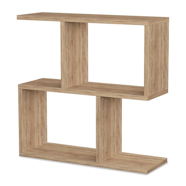 119 000731 Side table Homemania pakoworld in oak color 60x20x60cmIndoor furniture > Tables auxiliary