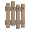 119 000784 Wardrobe Olympus pakoworld with 3 doors and drawers+mirror in wenge colour 120x57x183Indoor furniture > Wardrobes