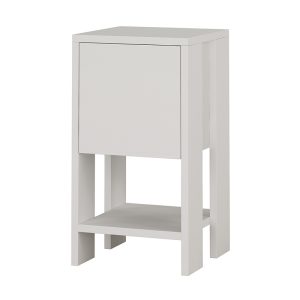 119 001072 Nightstand Ema pakoworld in white color 30x30x55cmIndoor furniture > Bedside tables