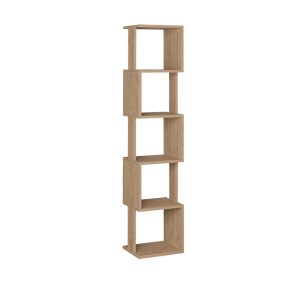 119 001185 Bookcase - Column Piri pakoworld oak melamine 35x30x161cmIndoor furniture > Bookshelves