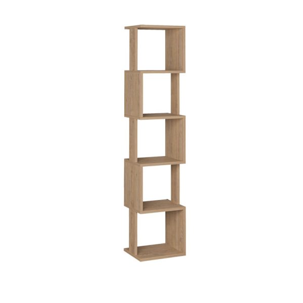 119 001185 Bookcase - Column Piri pakoworld oak melamine 35x30x161cmIndoor furniture > Bookshelves