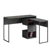 119 001190 Office chair Enrich pakoworld with fabric mesh in black colourOffice furniture > Labor office chairs