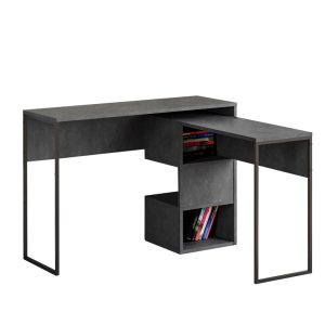 119 001190 Working foldable desk Badau pakoworld melamine dark grey 110x37x77cmOffice furniture > Working desk