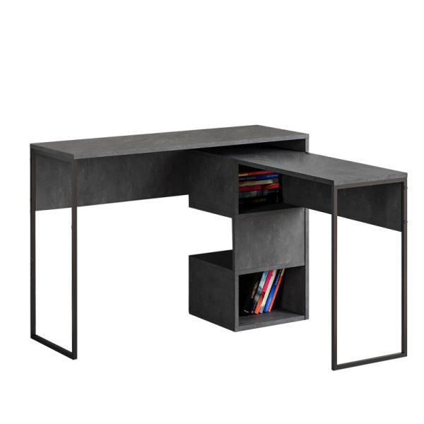 119 001190 Working foldable desk Badau pakoworld melamine dark grey 110x37x77cmOffice furniture > Working desk