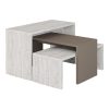 119 001244 End table Muju pakoworld in mocha color 40x30x57cmIndoor furniture > Dining Tables